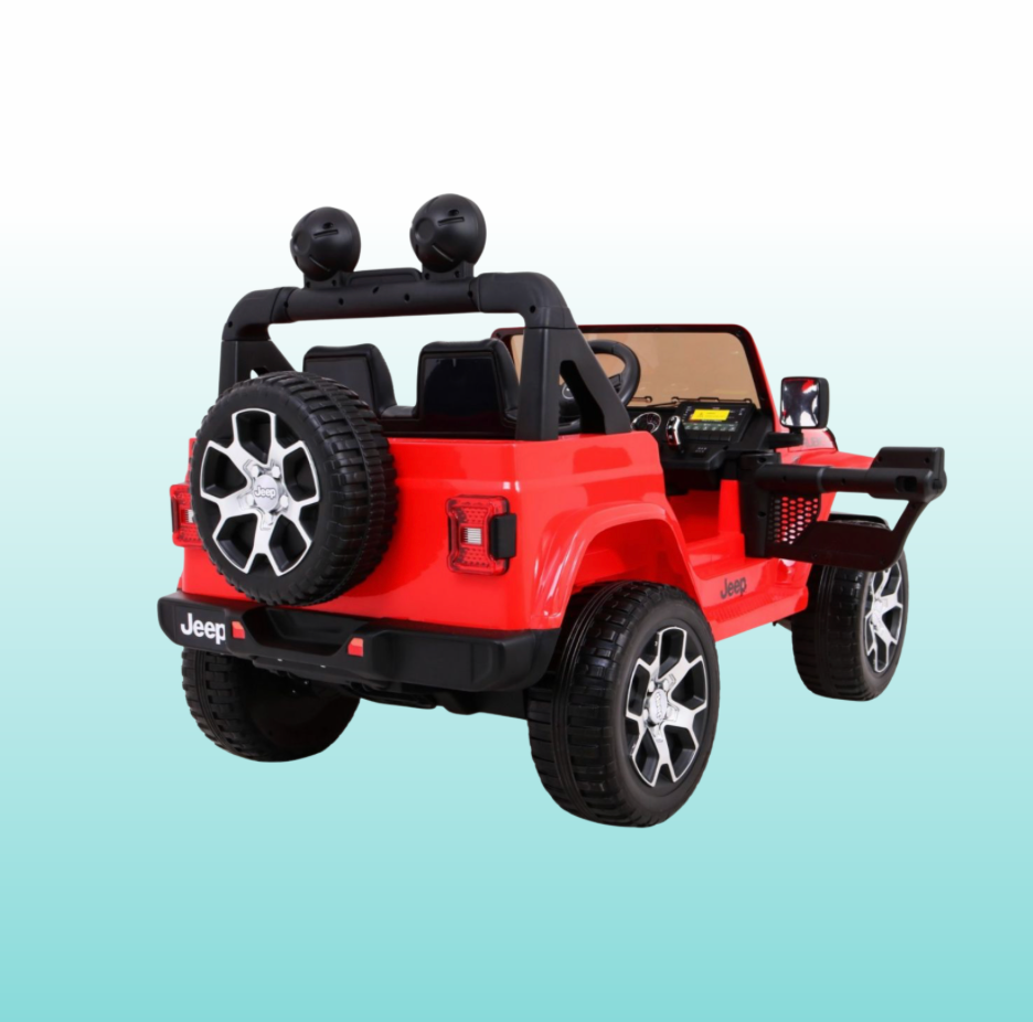 Jeep Wrangler électrique 2 places, 12V