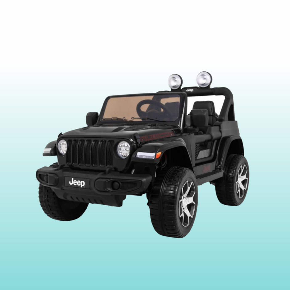 Jeep Wrangler électrique 2 places, 12V