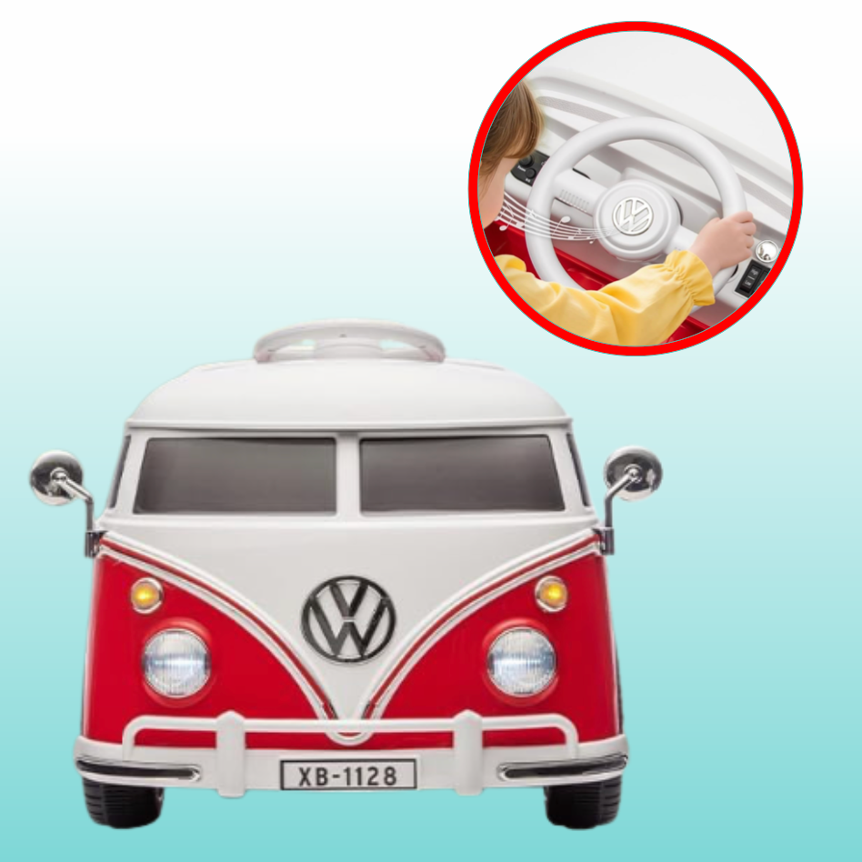 Voiture Électrique Enfant VW Samba Bus Rétro 12V